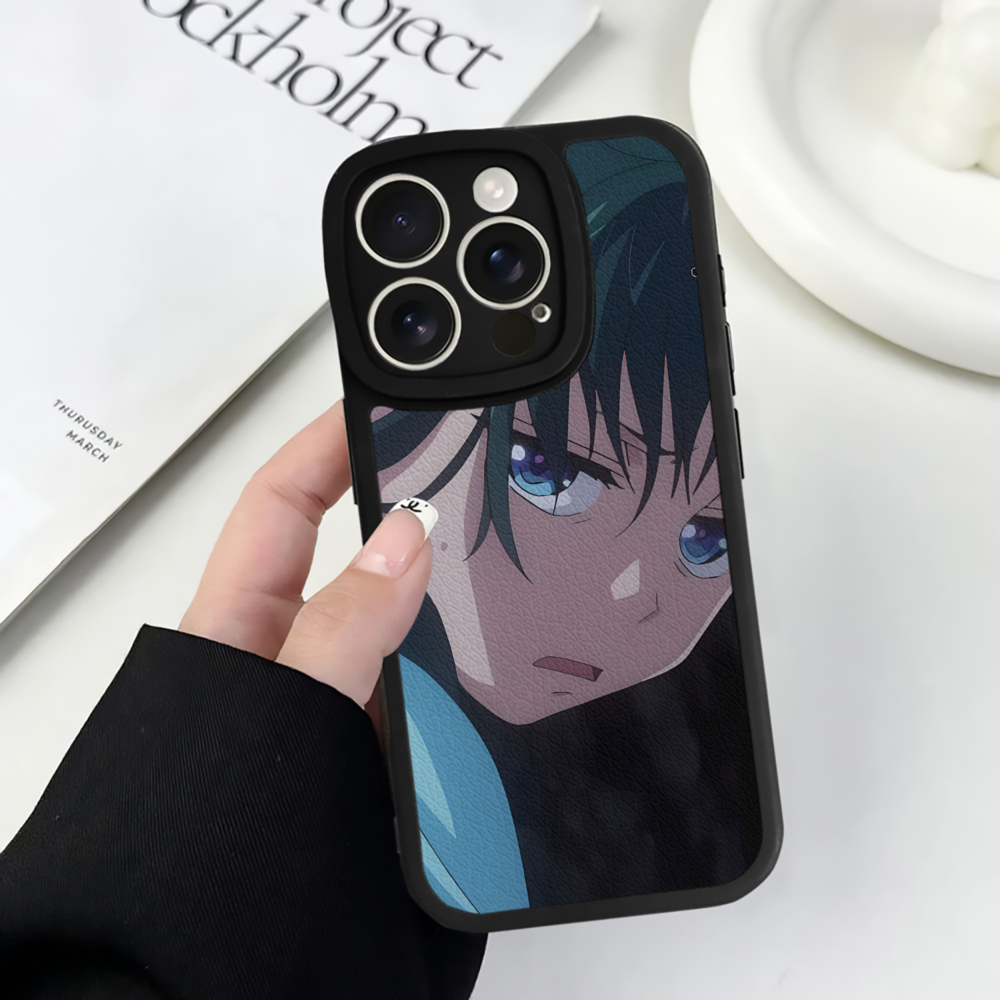 薬屋のひとりごと The Apothecary Diaries 【iPhone 16シリーズ対応】シリコンスマホケース（レザー調） 材質：シリコン